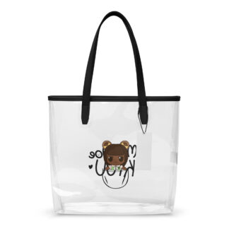 Clear tote bag